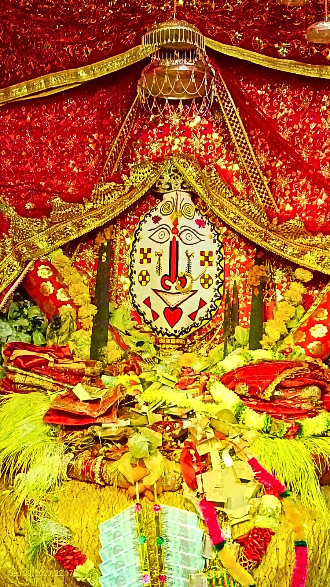 Maa Nanda during Nandasthami of Bhyundar valley Maa Nanda during Nandasthami of Bhyundar valley